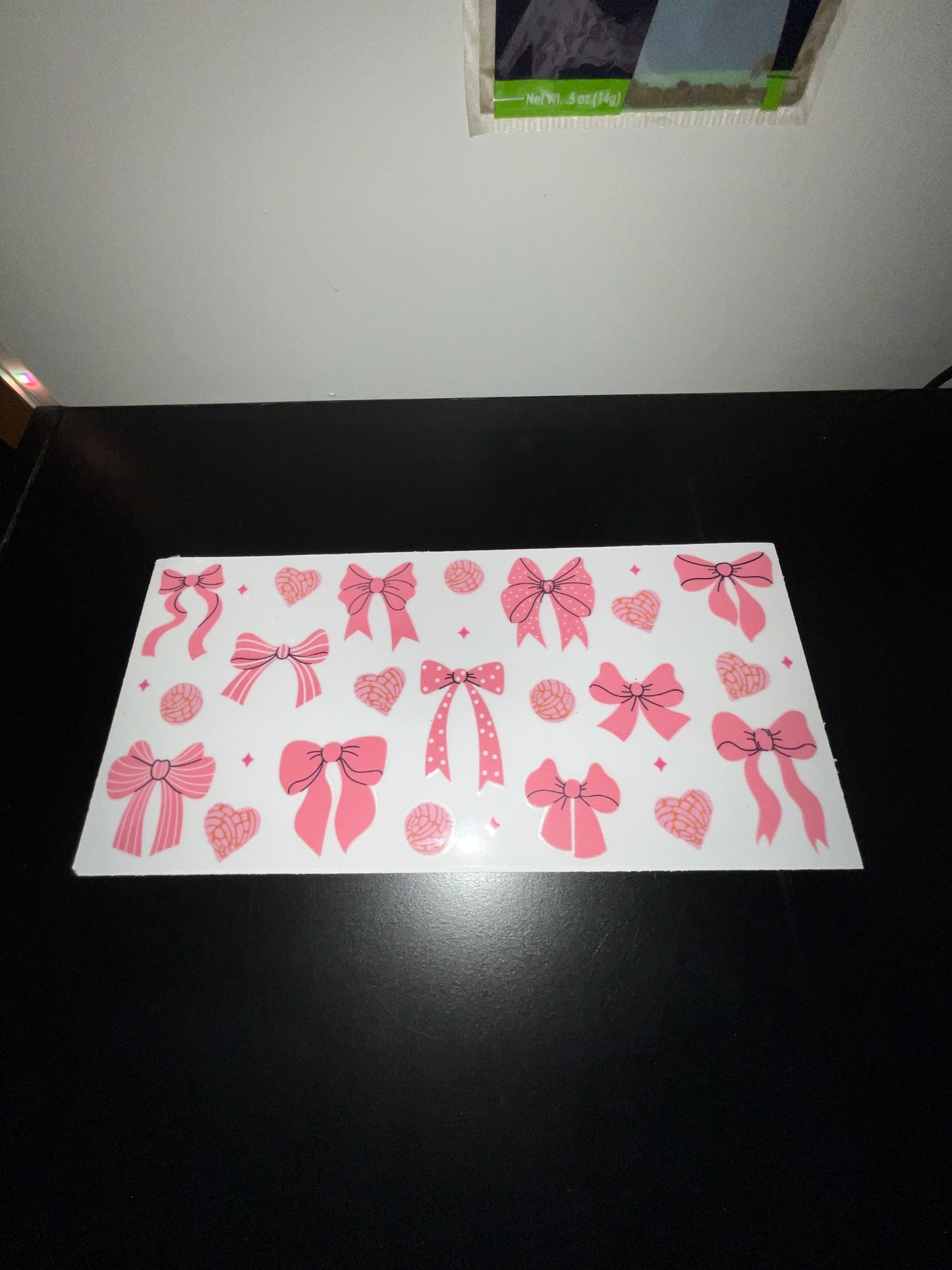 Pink bows and pink disco balls