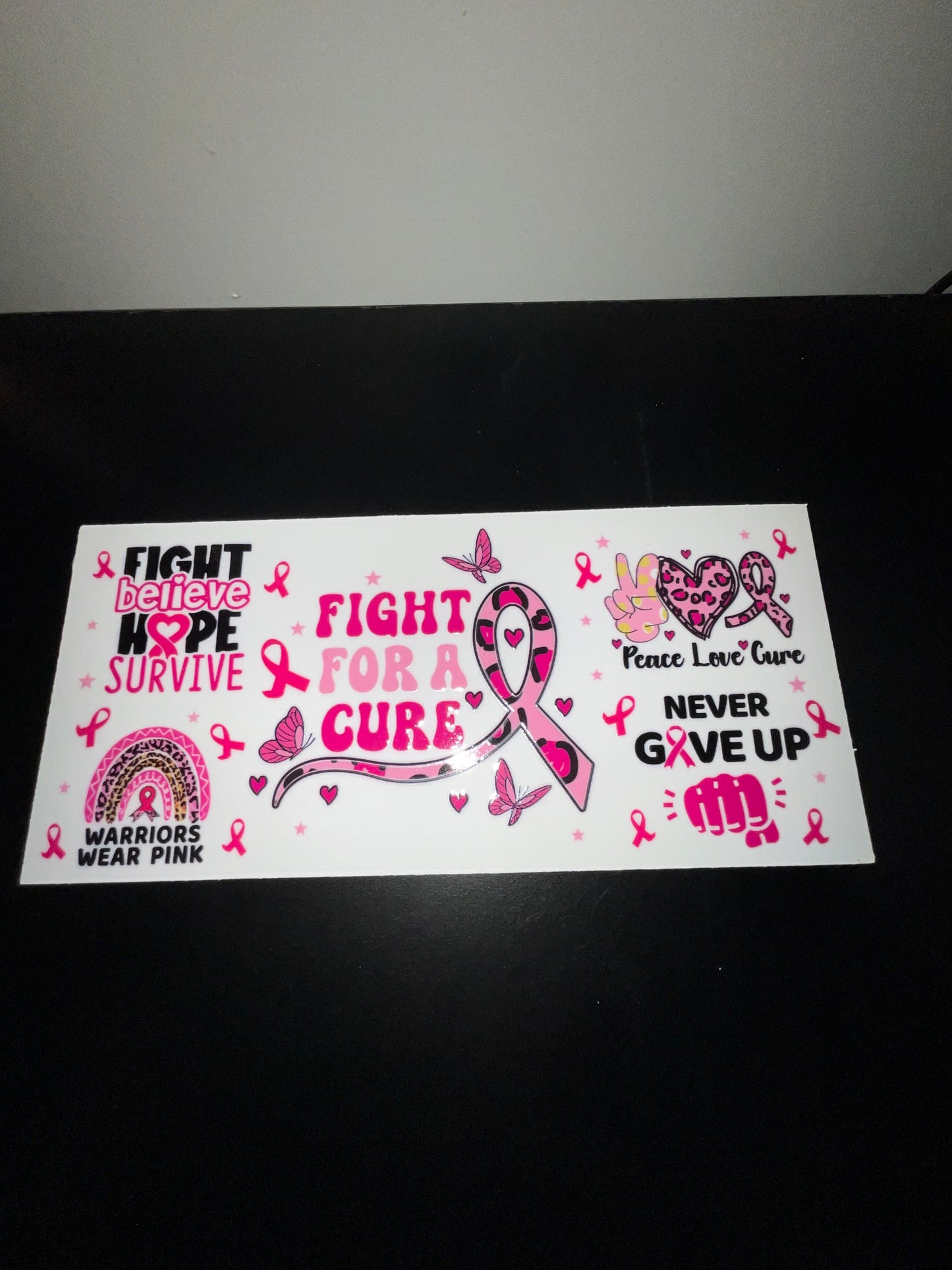 Fight cancer wrap