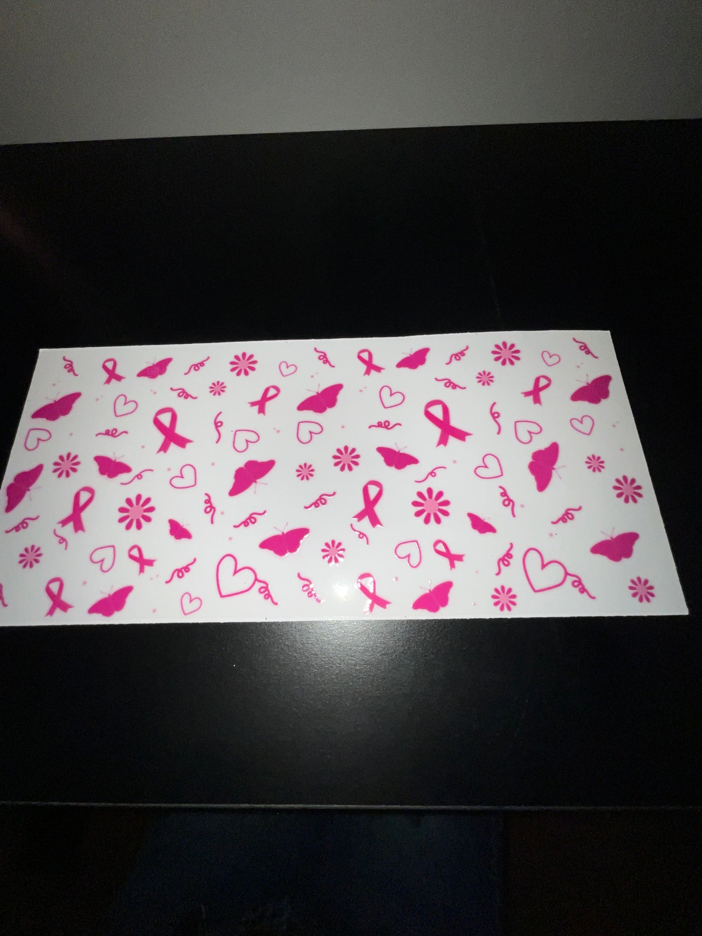 Pink cancer wrap