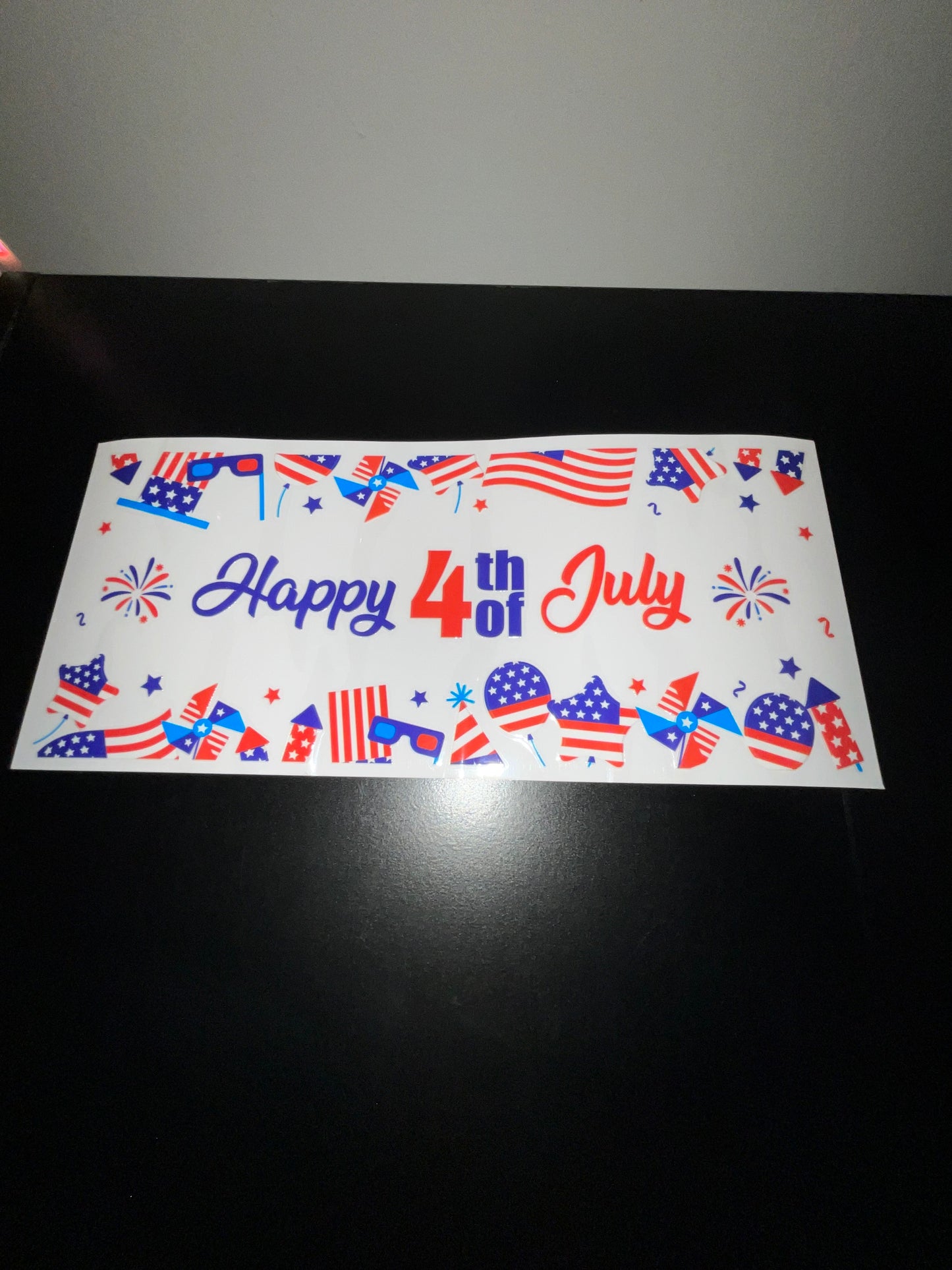 Happy 4th of July wrap