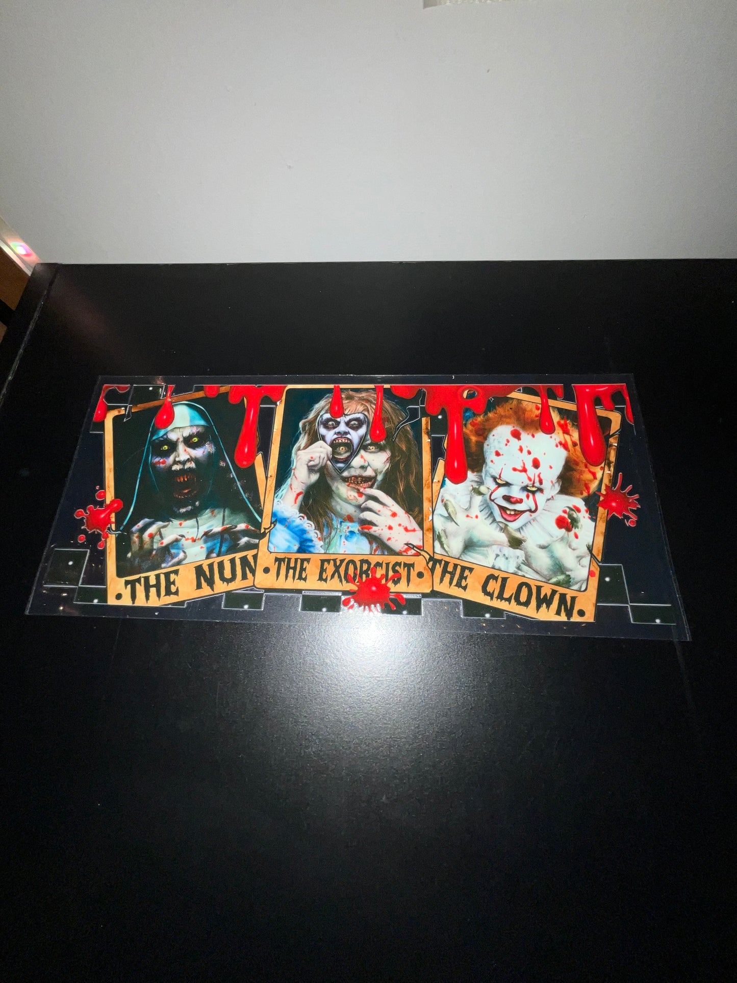 The nun, exorcist, and the clown wrap