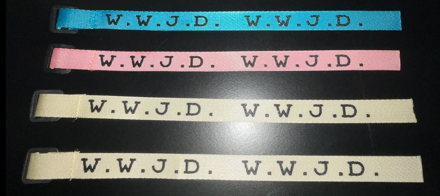 FREE!!! W.W.J.D. bracelets