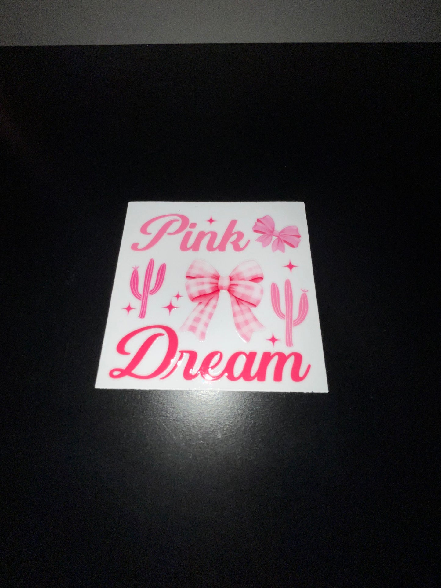 Small pink dream wrap