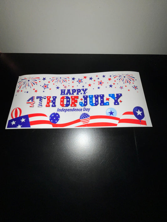 4th of July Independence Day wrap