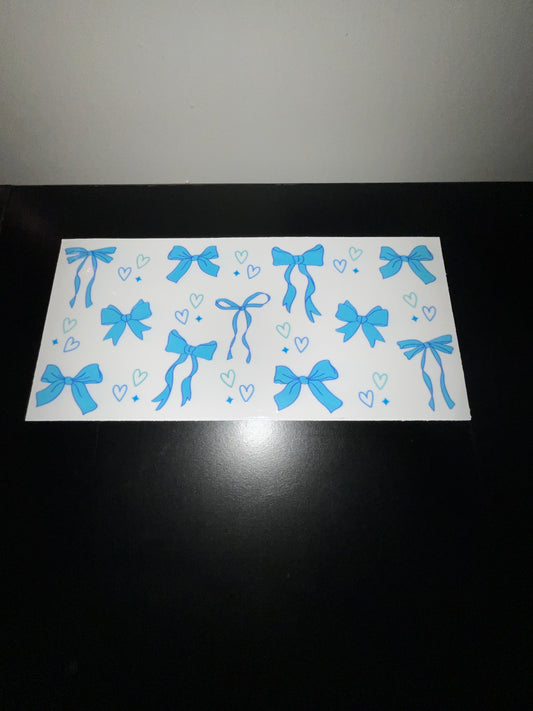 Blue bows wrap