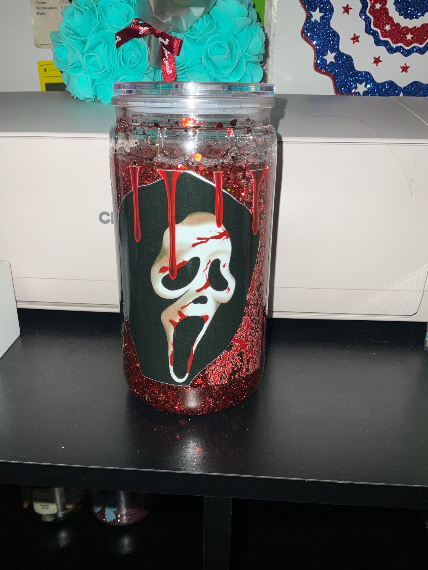Ghost face cup