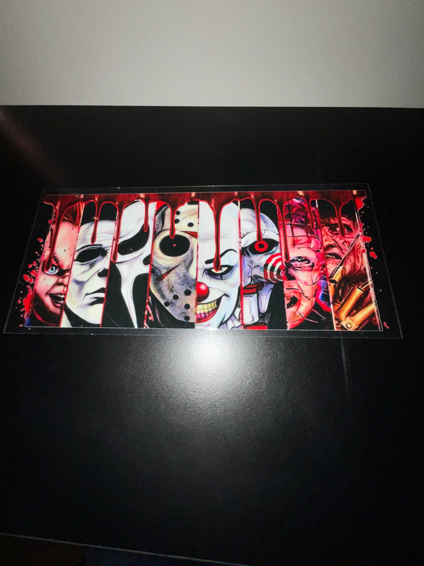 Horror themed wrap