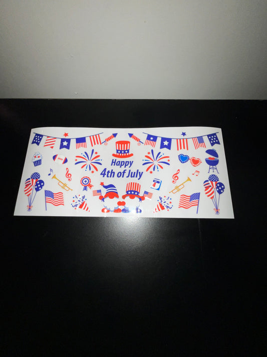 USA 4th of July wrap